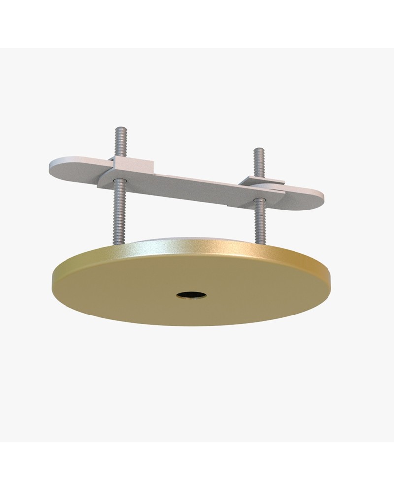 TEK PARTS * BASE EMPOTRAR PARA COLGANTES * ORO MATE